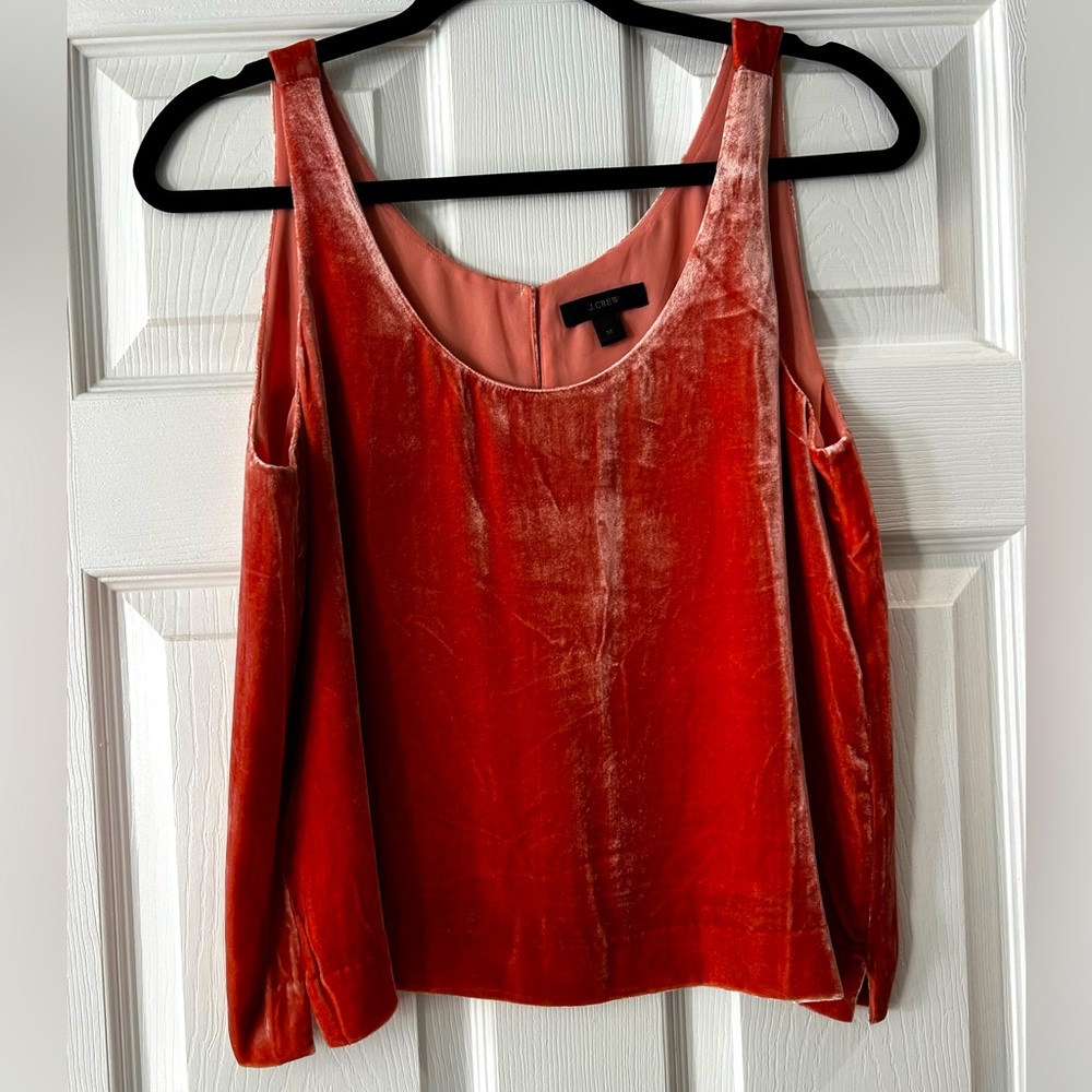 Velvet Blouse Tank